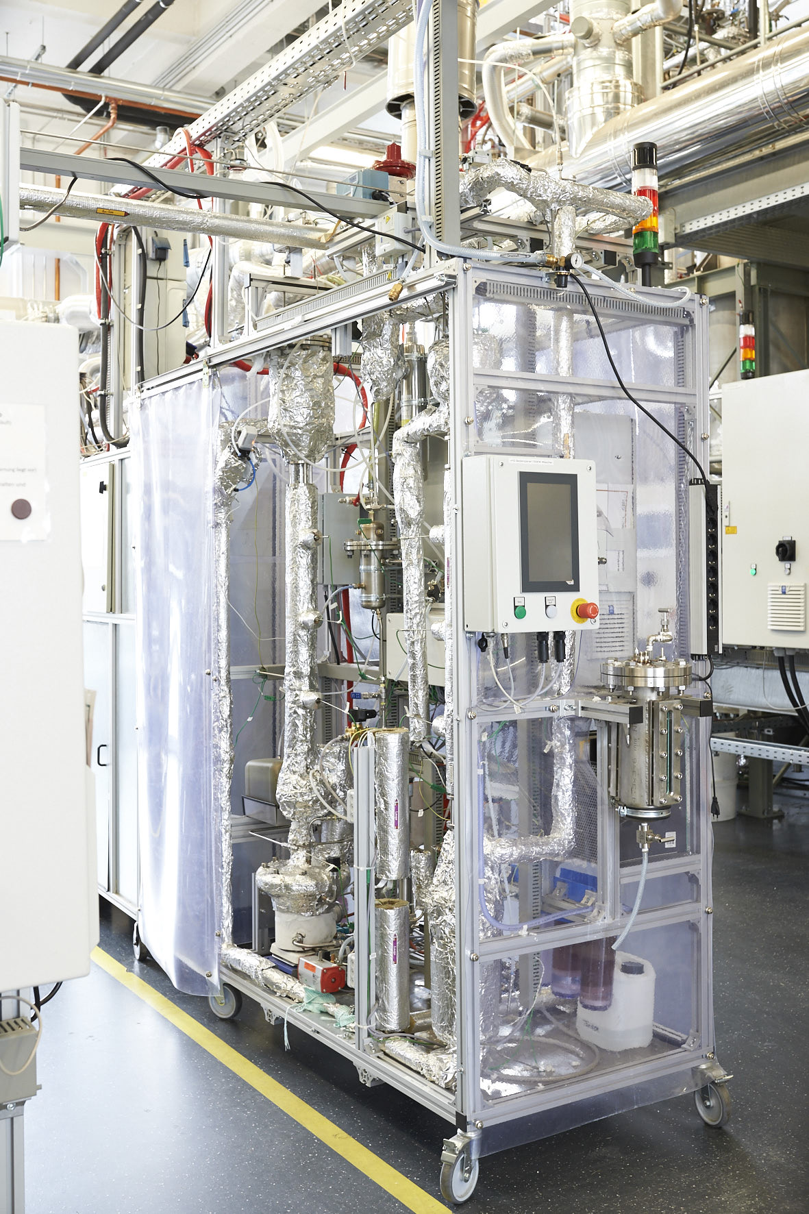 Labscale scrubber Chair of Energy Process Engineering