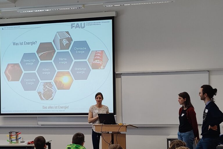 KinderUni at the Chair of Energy Process Engineering: “Discover the world of green electricity”