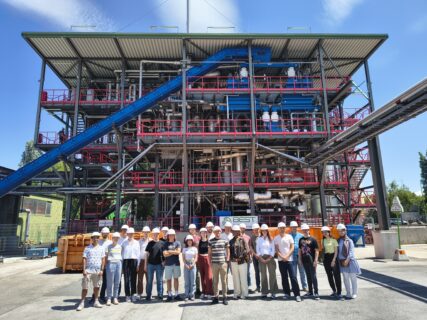 Exkursion Energietechnik at the BEST-Vergaser