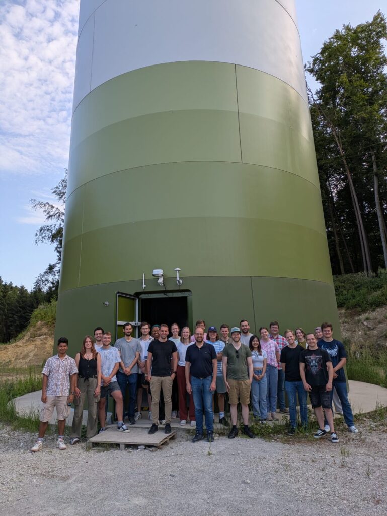 Exkursion Energietechnik at the Bürgerwindpark Pfaffenhofen