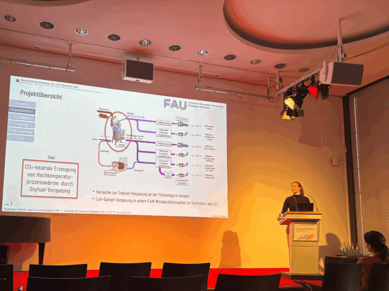 EVT at the Statuskonferenz Bioenergie 2025 in Leipzig