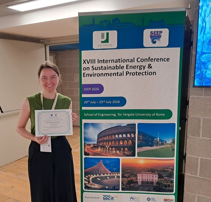 Stefanie Feilner at SEEP 2026 in Rom